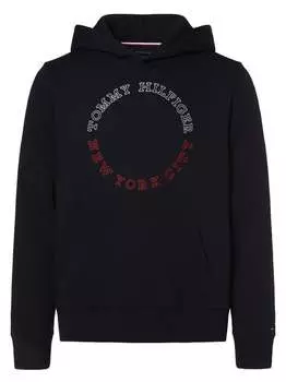 Пуловер с капюшоном Tommy Hilfiger, синий