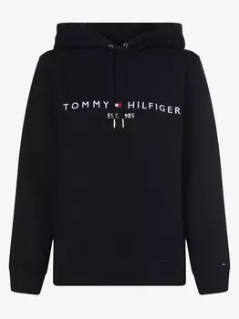 Пуловер с капюшоном Tommy Hilfiger, синий