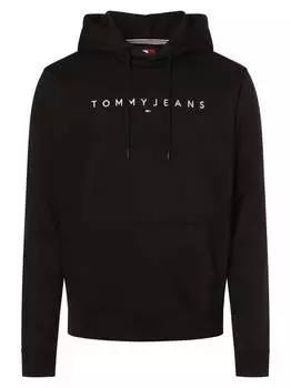 Пуловер с капюшоном Tommy Jeans, черный