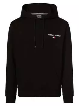 Пуловер с капюшоном Tommy Jeans, черный