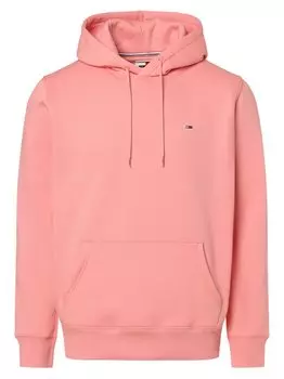 Пуловер с капюшоном Tommy Jeans, розовый