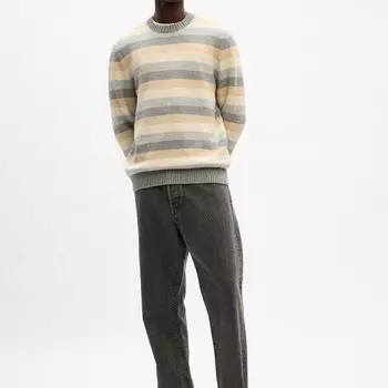 Пуловер с круглым вырезом Gap, желтый