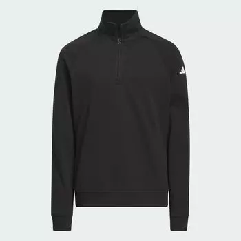 Пуловер с молнией 1/4 Adidas, цвет Black