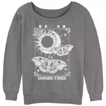 Пуловер с напуском из махровой ткани для юниоров Cosmic Vibes