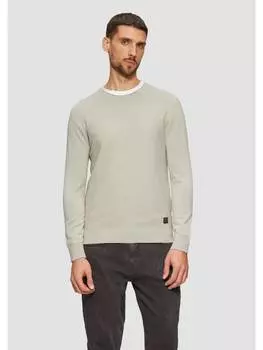 Пуловер s.Oliver Strickpullover langarm, белый