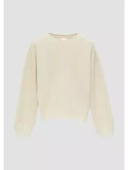 Пуловер s.Oliver Strickpullover langarm, бежевый