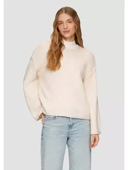 Пуловер s.Oliver Strickpullover langarm, бежевый
