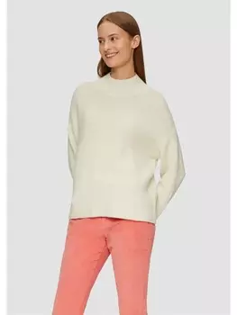 Пуловер s.Oliver Strickpullover langarm, бежевый