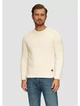 Пуловер s.Oliver Strickpullover langarm, бежевый