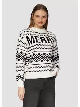 Пуловер s.Oliver Strickpullover langarm, черный