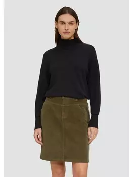 Пуловер s.Oliver Strickpullover langarm, черный