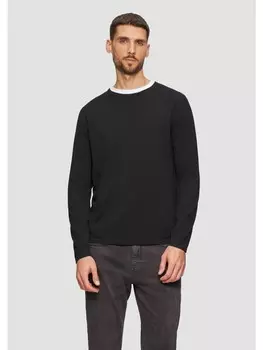 Пуловер s.Oliver Strickpullover langarm, черный