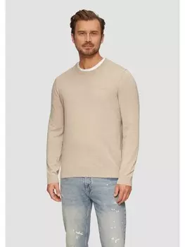 Пуловер s.Oliver Strickpullover langarm, коричневый