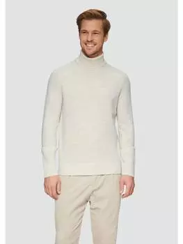 Пуловер s.Oliver Strickpullover langarm, кремовый