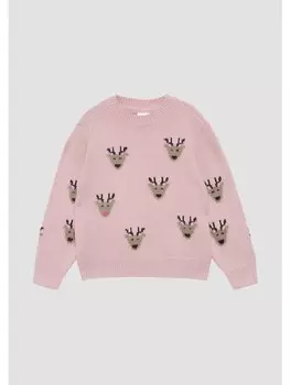 Пуловер s.Oliver Strickpullover langarm, розовый