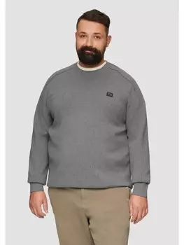 Пуловер s.Oliver Strickpullover langarm, серый