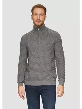 Пуловер s.Oliver Strickpullover langarm, серый