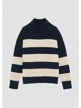 Пуловер s.Oliver Strickpullover langarm, синий