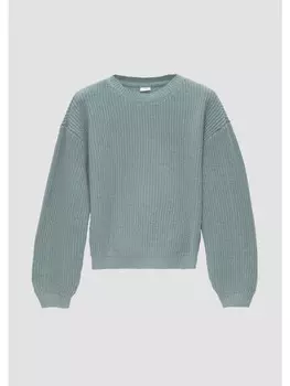 Пуловер s.Oliver Strickpullover langarm, синий