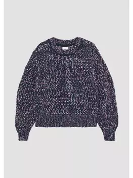 Пуловер s.Oliver Strickpullover langarm, синий