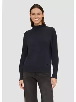 Пуловер s.Oliver Strickpullover langarm, синий