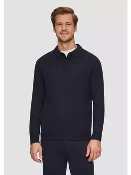 Пуловер s.Oliver Strickpullover langarm, синий