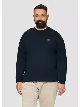 Пуловер s.Oliver Strickpullover langarm, синий