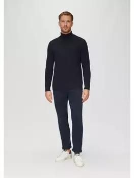 Пуловер s.Oliver Strickpullover langarm, синий
