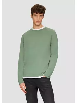 Пуловер s.Oliver Strickpullover langarm, зеленый