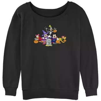 Пуловер с рисунком для юниоров «Микки Маус и его друзья» от Disney, черный