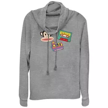 Пуловер с воротником-хомутом и нашивкой Paul Frank для юниоров Licensed Character