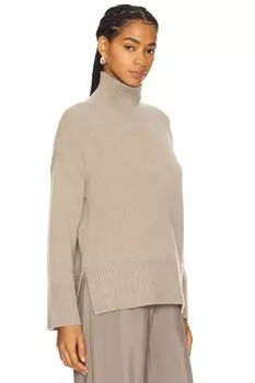 Пуловер с воротником-стойкой rina W. Cashmere, коричневый
