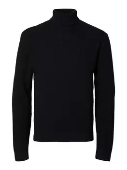 Пуловер Selected Pullover, черный