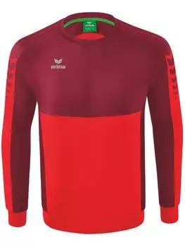 Пуловер Six Wings Sweatshirt erima, красный