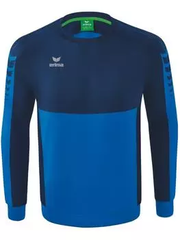 Пуловер Six Wings Sweatshirt erima, синий