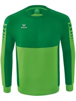 Пуловер Six Wings Sweatshirt erima, зеленый