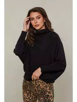 Пуловер So Cachemire Pullover Karcag, черный