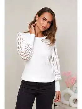 Пуловер Soft Cashmere, белый