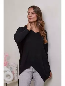 Пуловер Soft Cashmere, черный