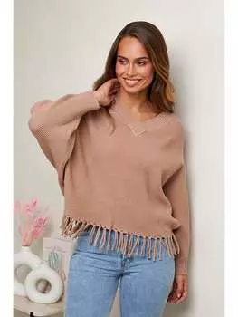 Пуловер Soft Cashmere, кэмел