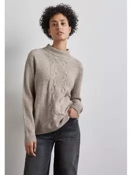 Пуловер Street One Pullover, бежевый