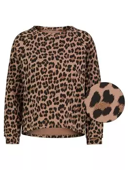 Пуловер Sublevel Pullover, цвет Hellbraun/Schwarz
