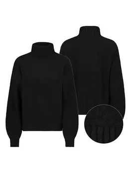 Пуловер Sublevel Rollkragenpullover, черный