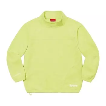 Пуловер Supreme x Polartec Mock Neck Pullover Lime, зеленый