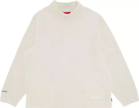Пуловер Supreme x Polartec Mock Neck Pullover 'Stone', кремовый