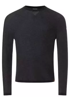 Пуловер Timezone SPIRAL KNIT CREWNECK, черный