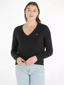 Пуловер Tommy Hilfiger, черный