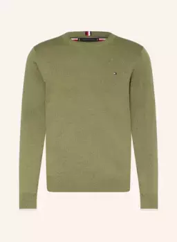 Пуловер Tommy Hilfiger, зеленый