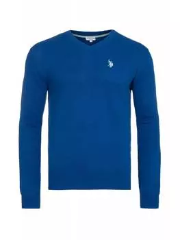 Пуловер U.S. Polo Assn., цвет royal