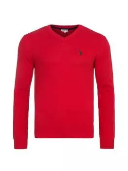 Пуловер U.S. Polo Assn., красный
